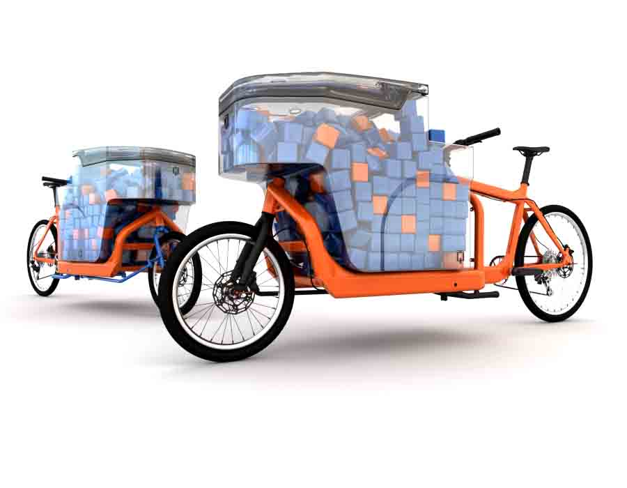 bicicletas de reparto BRC almacenamiento y distribucion certificacion en madrid